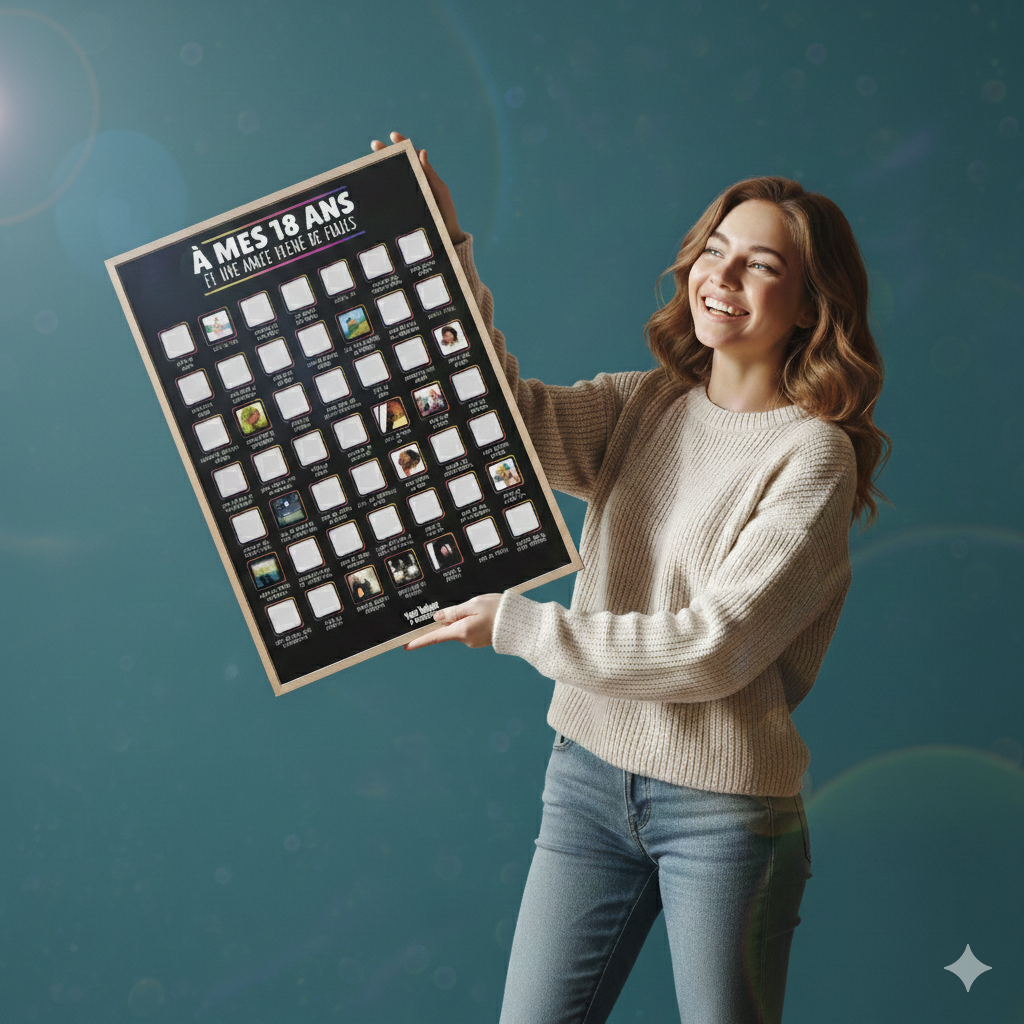 Quoi offrir pour les 18 ans d'une fille ?