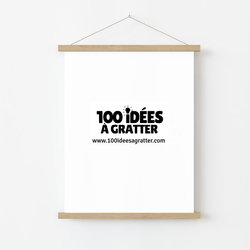 Support affiche magnétique A3 conçu pour exposer vos affiches avec style, fixation simple et sans dommage.

